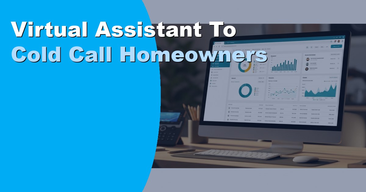 Virtual Assistant to Cold Call Homeowners