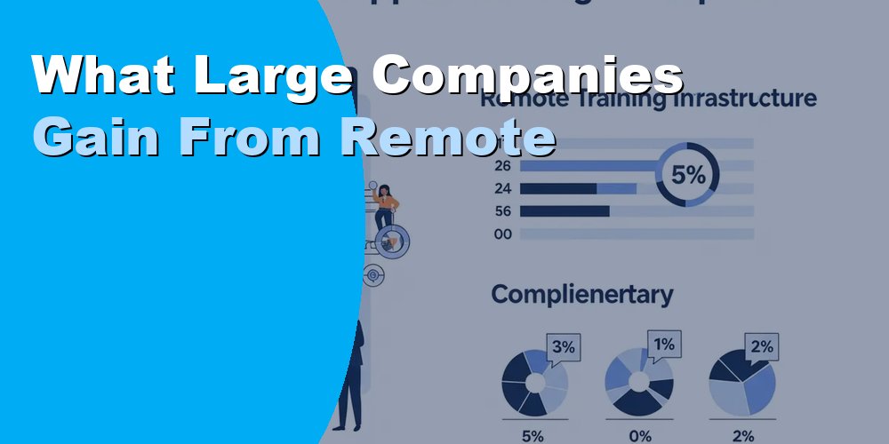 What Large Companies Gain From Remote