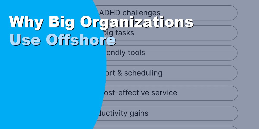 Why Big Organizations Use Offshore