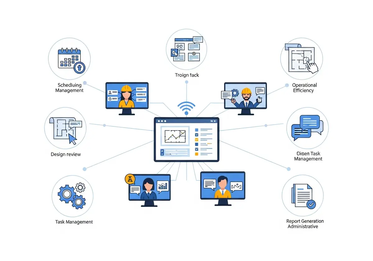 remote project coordination services