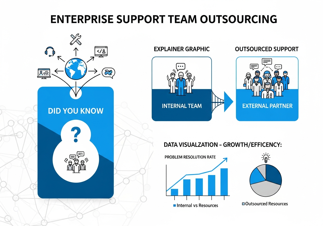 enterprise support team outsourcing