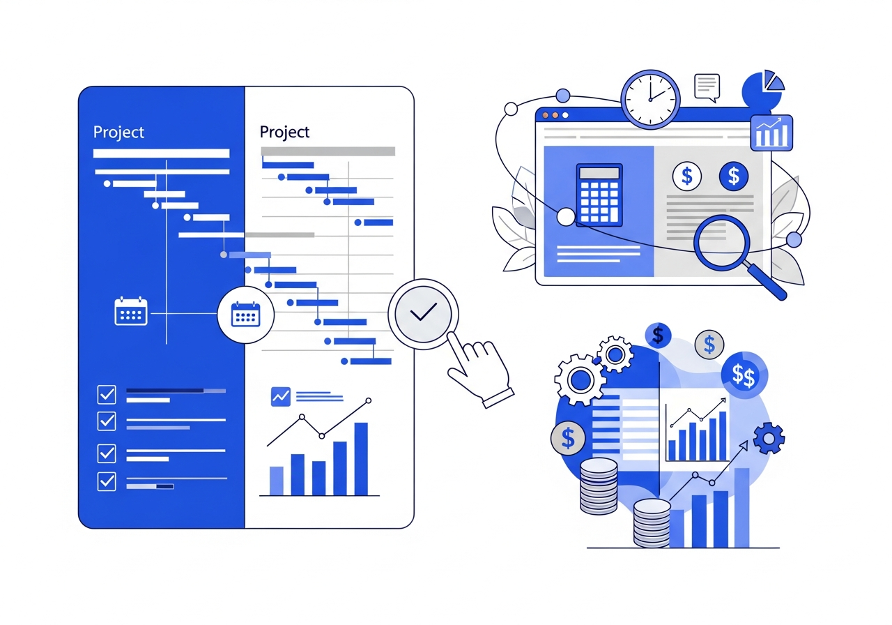 project tracking and budget analysis