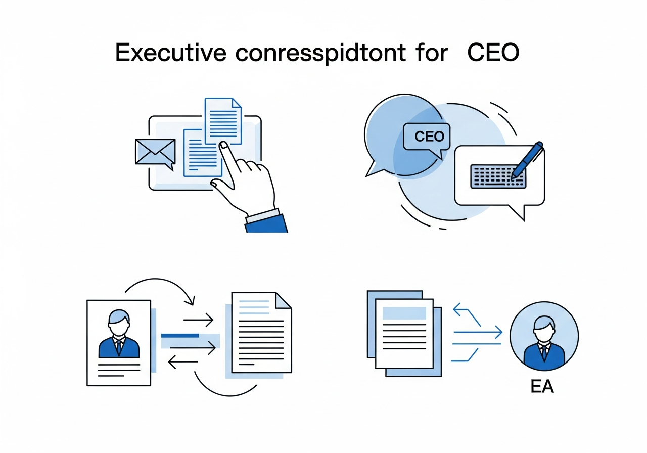 executive correspondence support