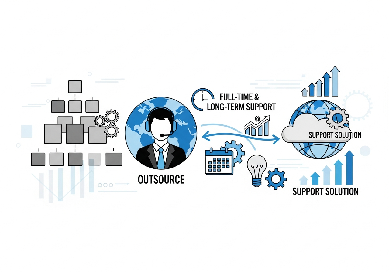 outsource full time virtual assistant