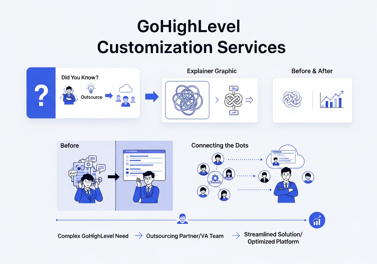 outsource gohighlevel customization