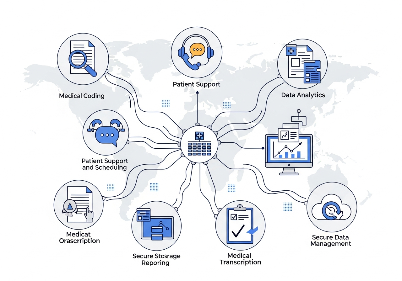 remote healthcare workflow services