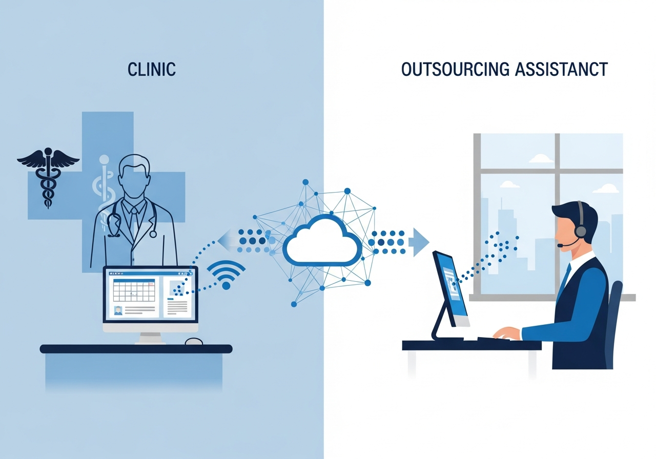medical virtual assistant outsourcing