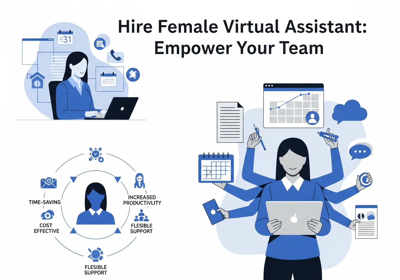 virtual assistant girl