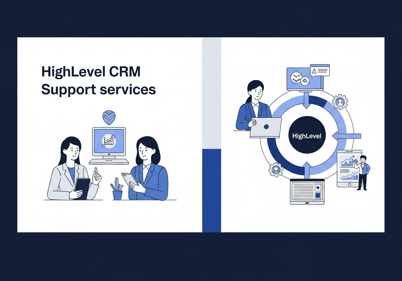 HighLevel CRM support services