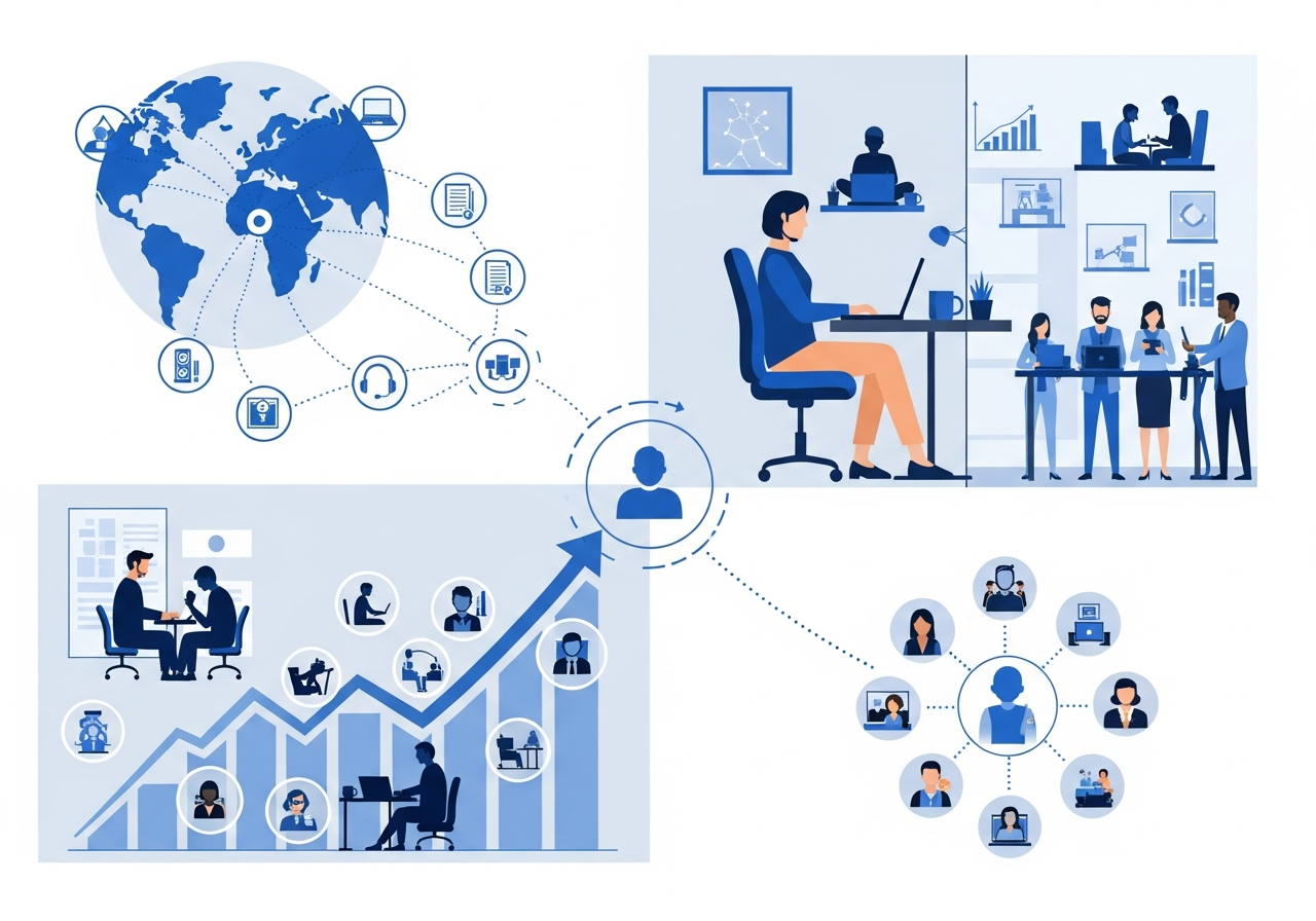 outsource worker