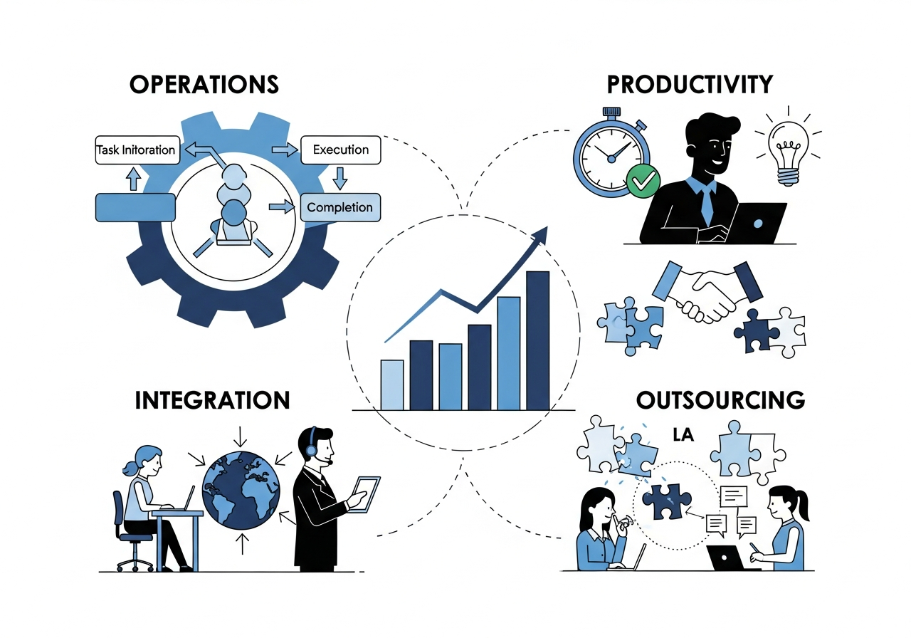 operations productivity outsourcing
