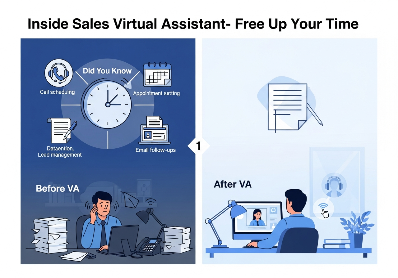 inside sales virtual assistant services