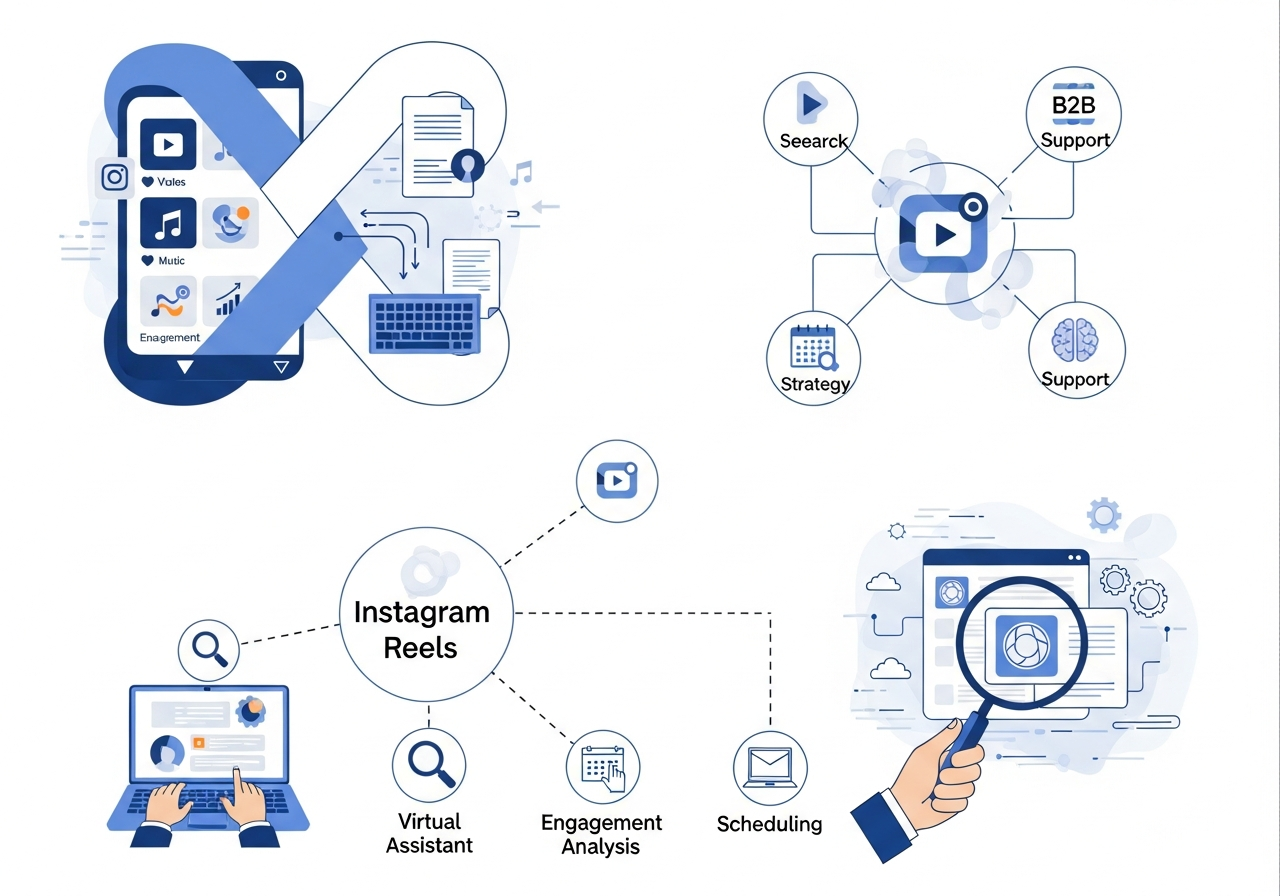 B2B Instagram content support