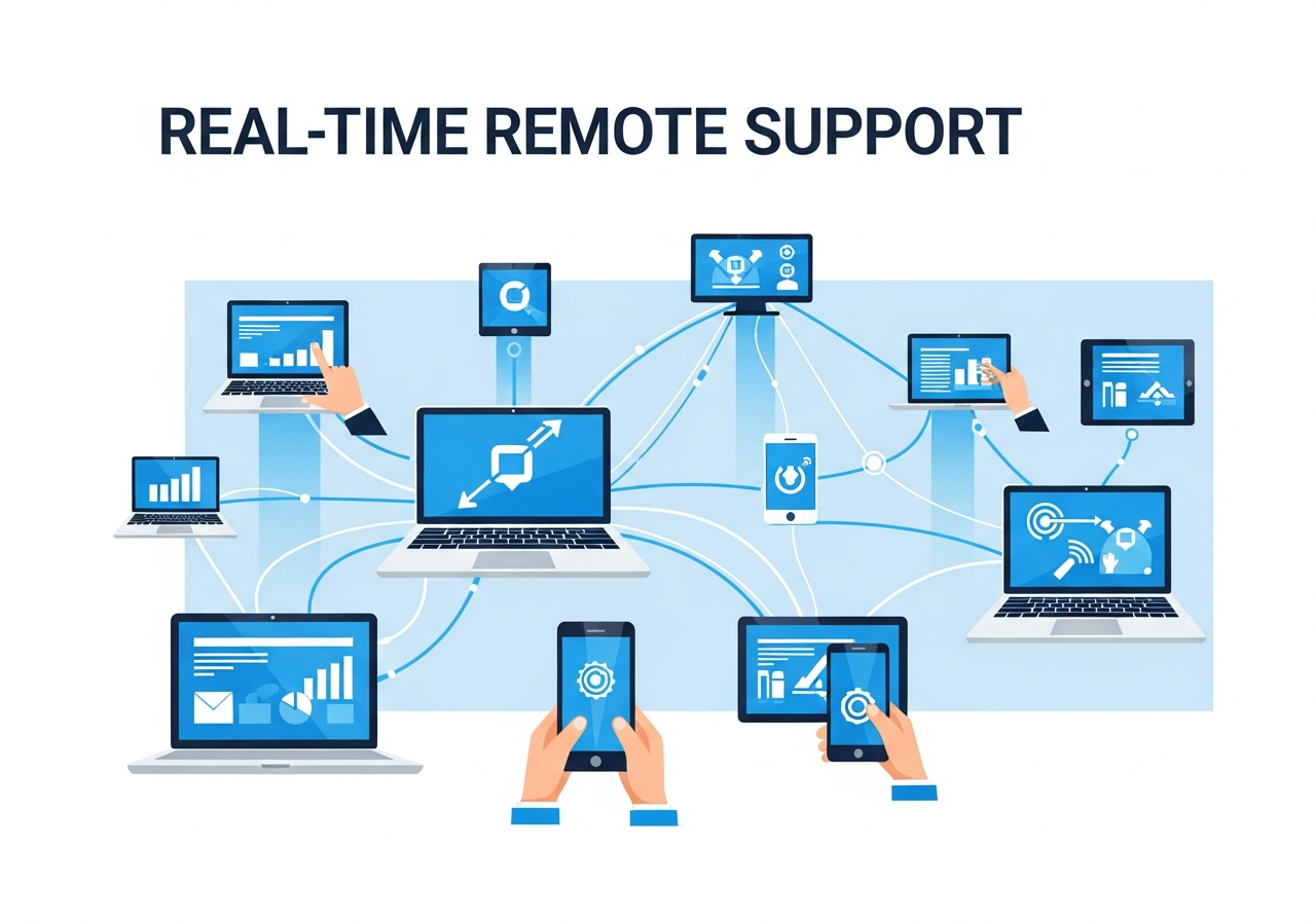 real‑time remote support