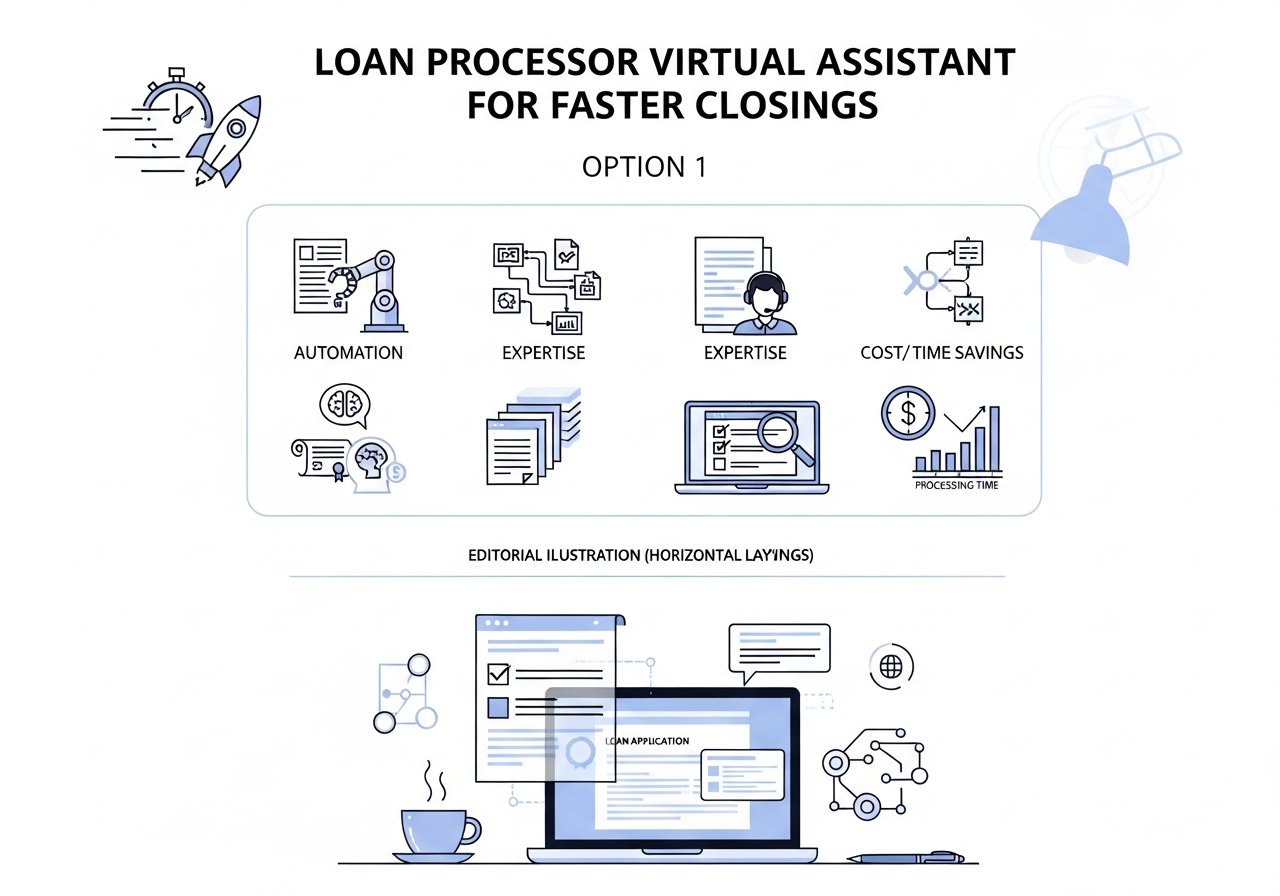 loan processor virtual assistant services