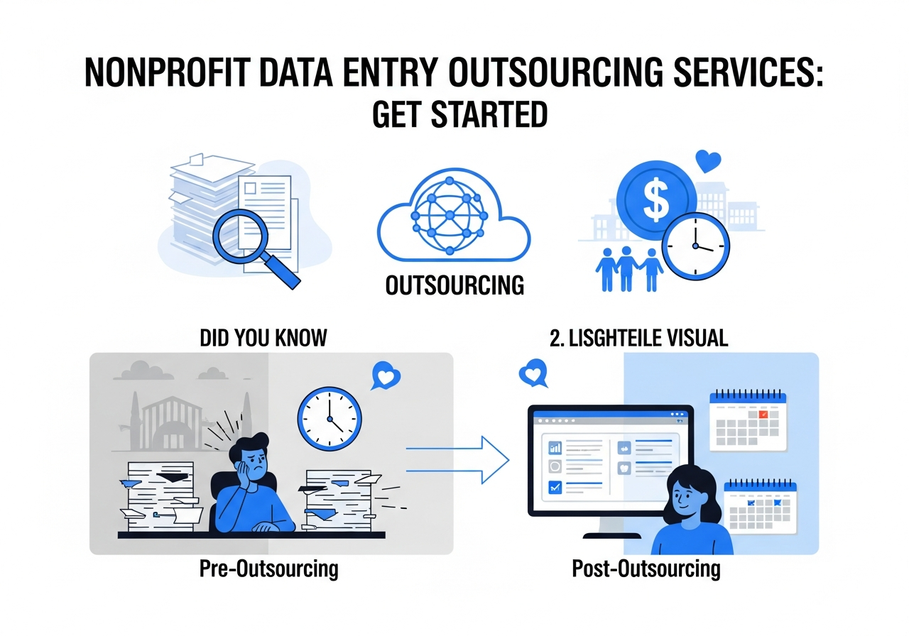 nonprofit data entry outsourcing