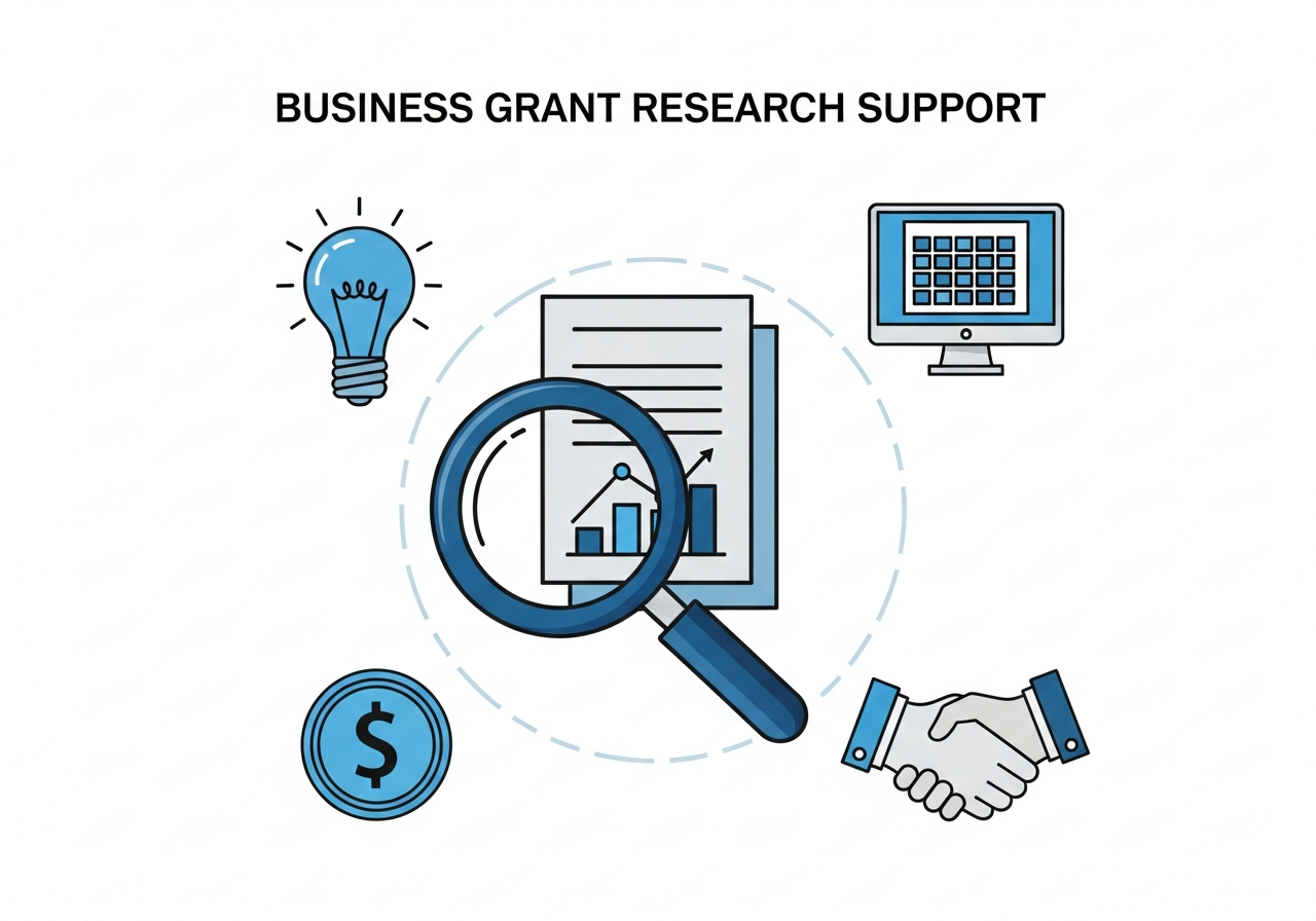 business grant research support