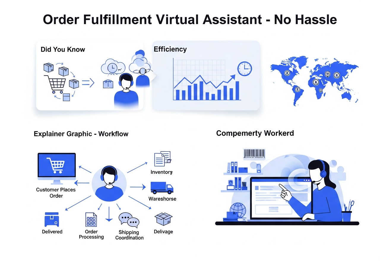ecommerce order fulfillment virtual assistant