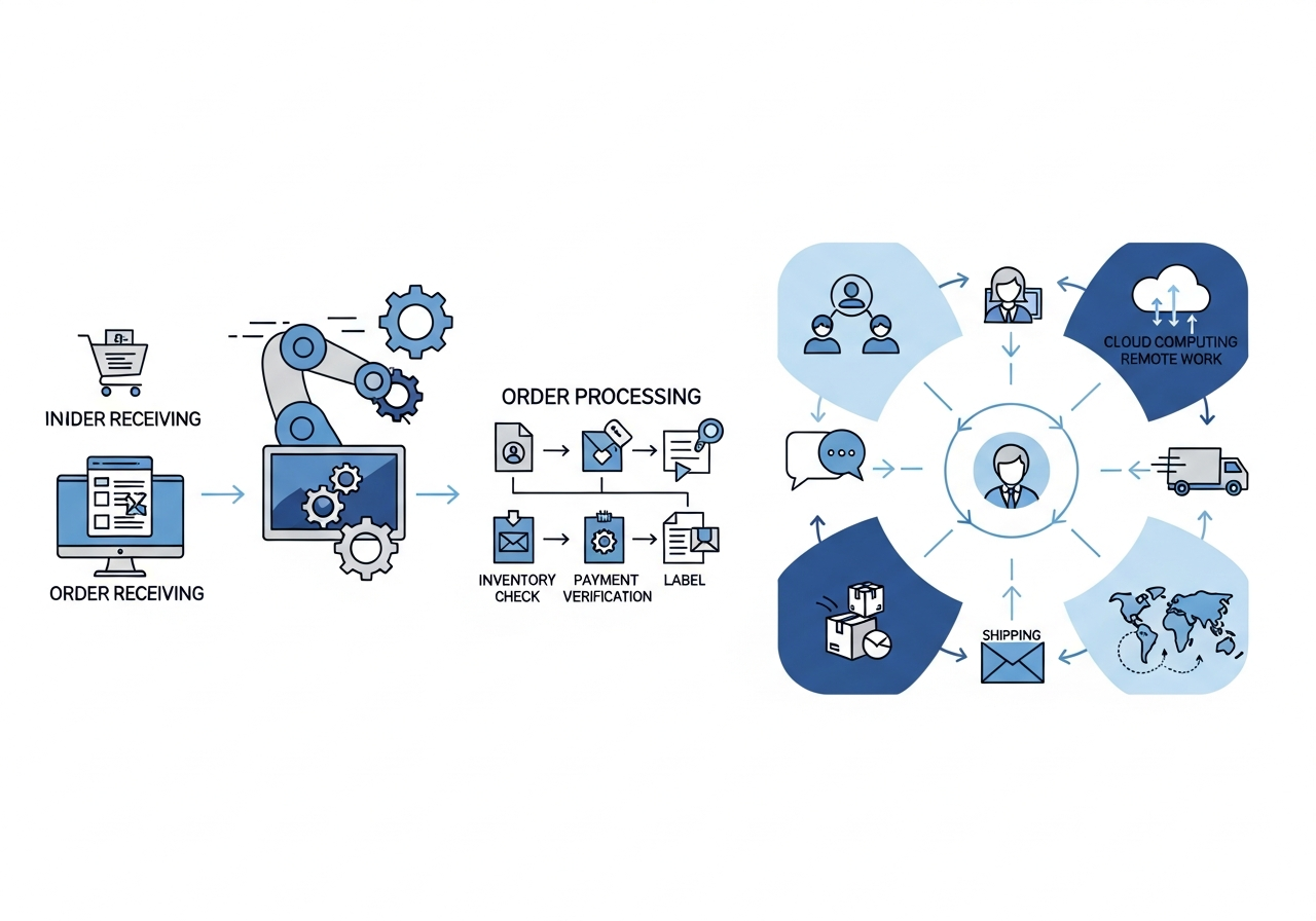 order processing virtual assistant services