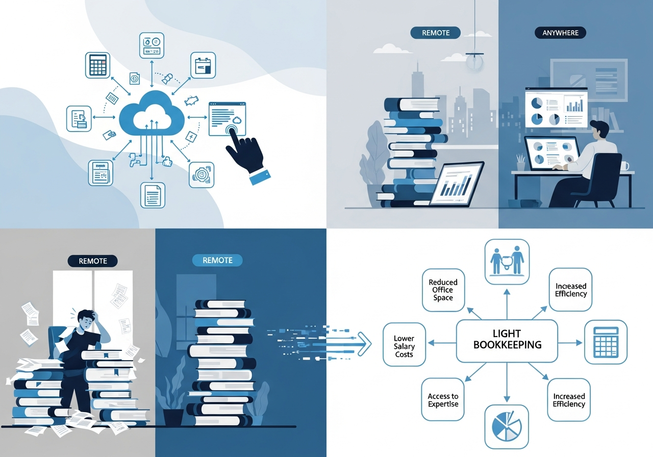 remote bookkeeping support