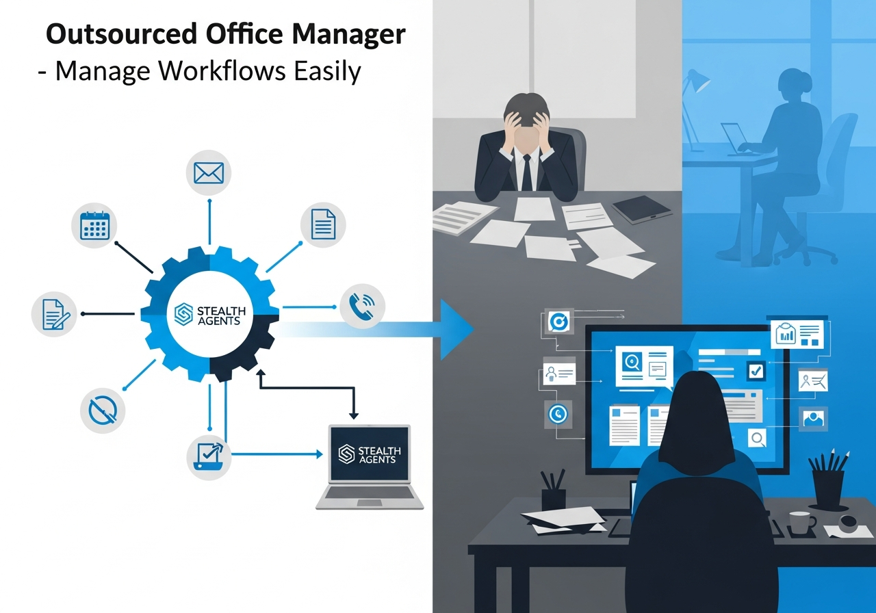 Outsourced office manager services by Stealth Agents