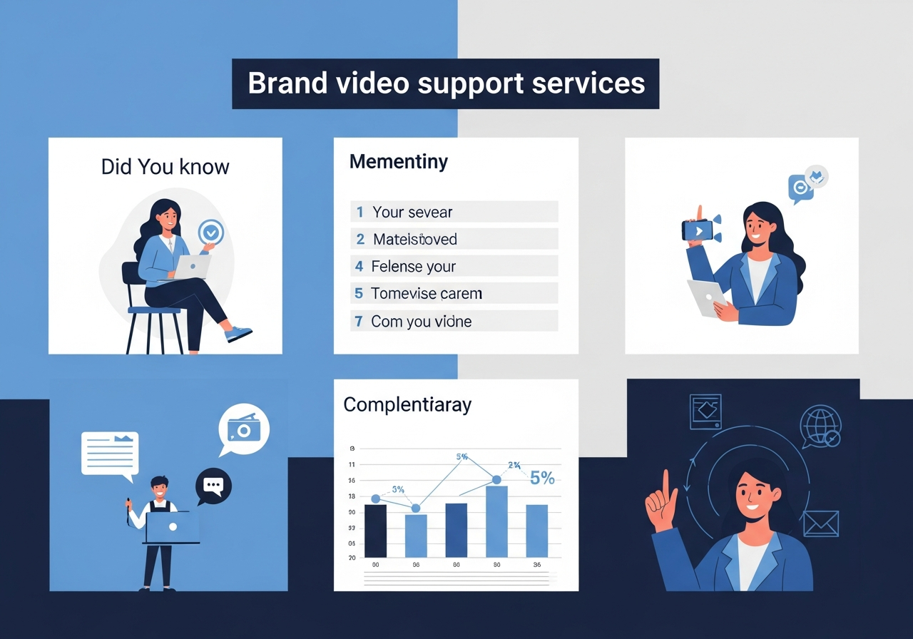 brand video support services