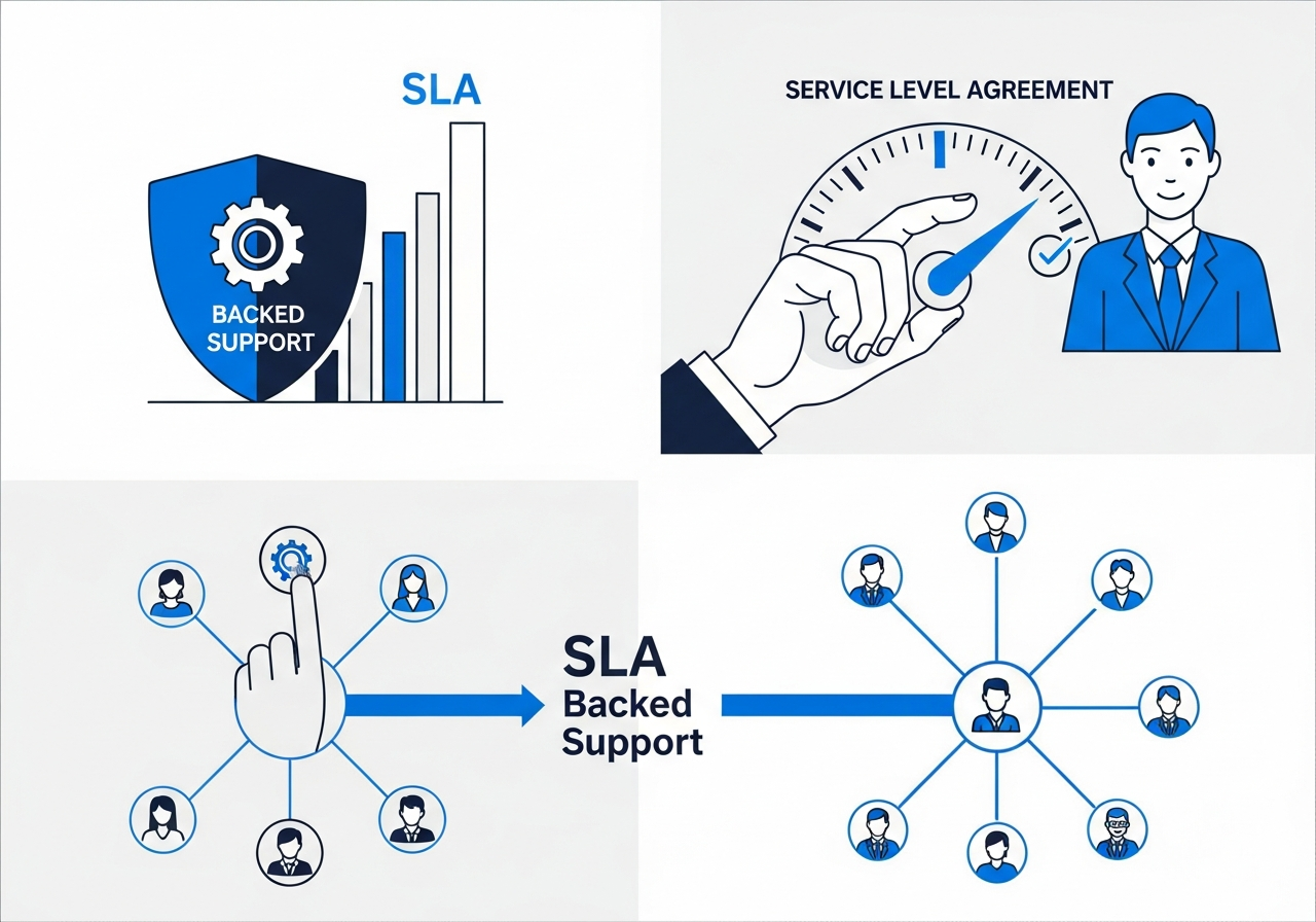 SLA backed support