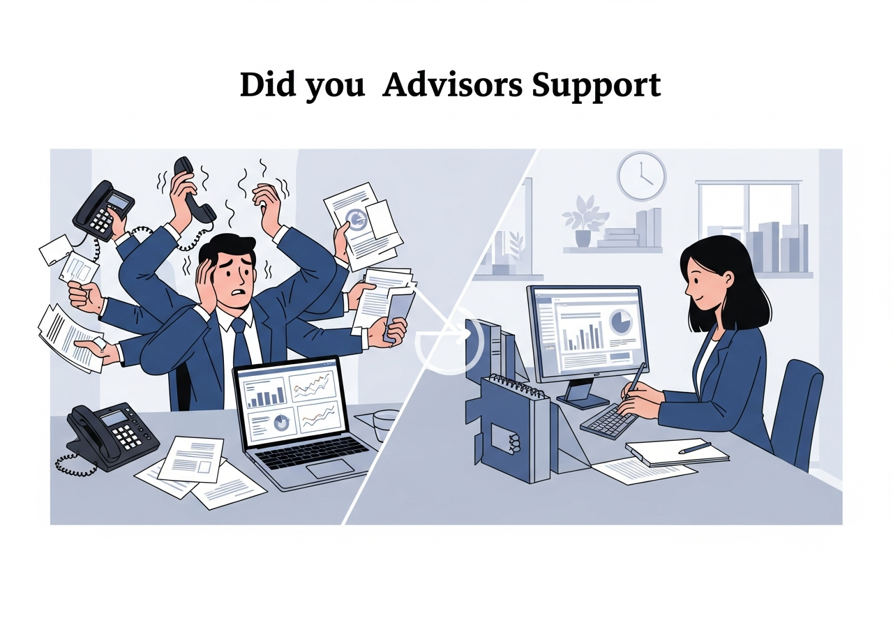 financial advisor support
