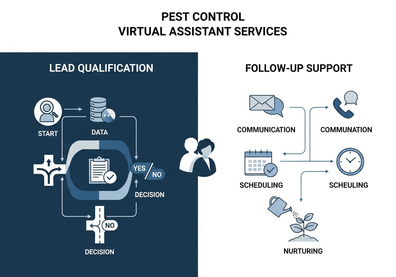 lead qualification and follow‑up support