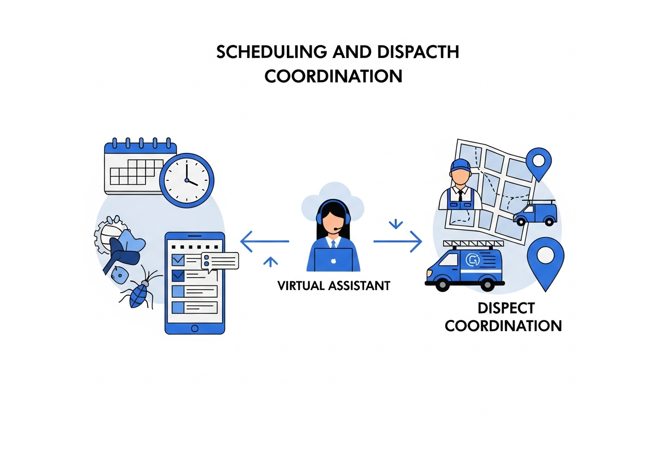 scheduling and dispatch coordination