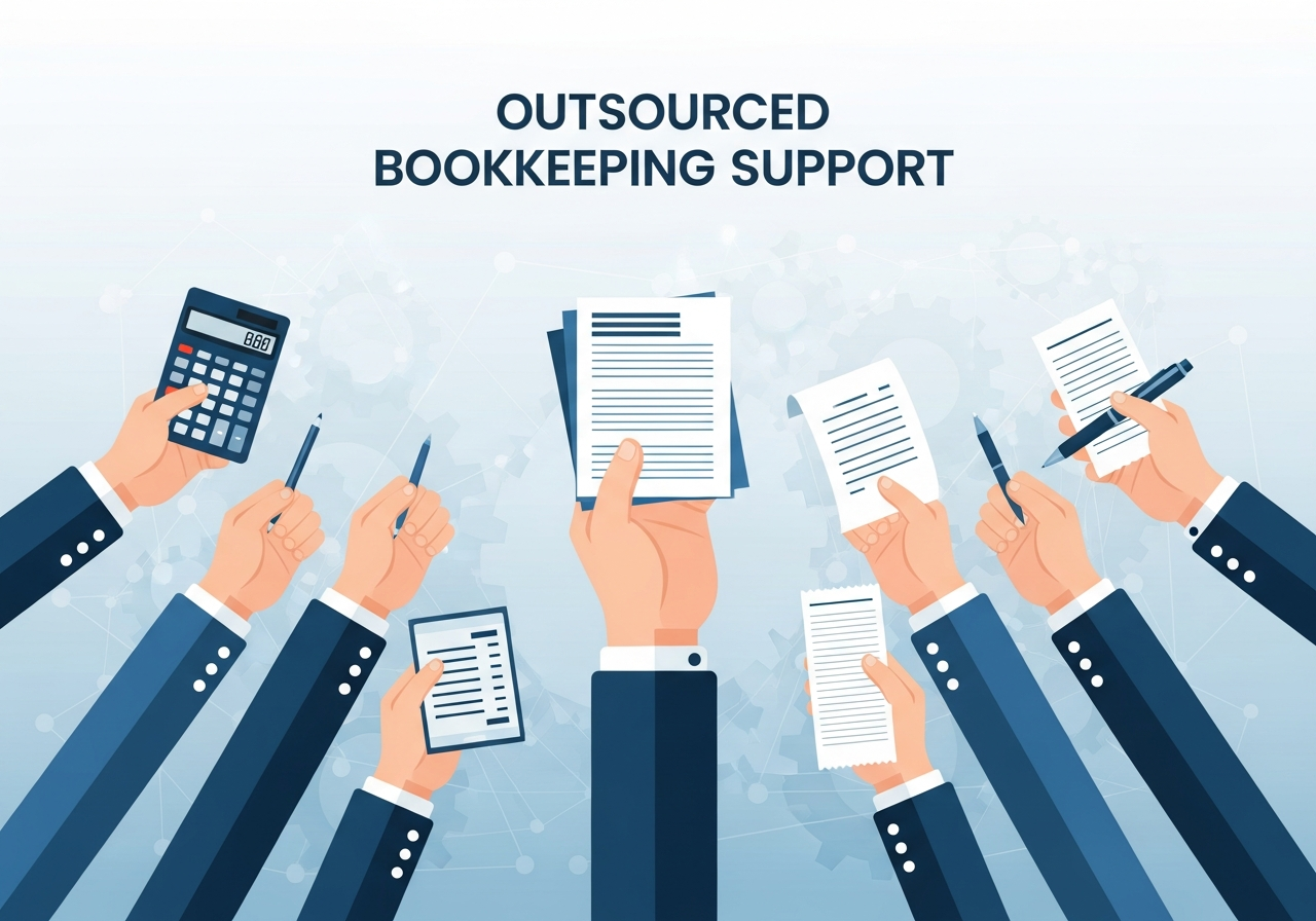 outsourced bookkeeping support