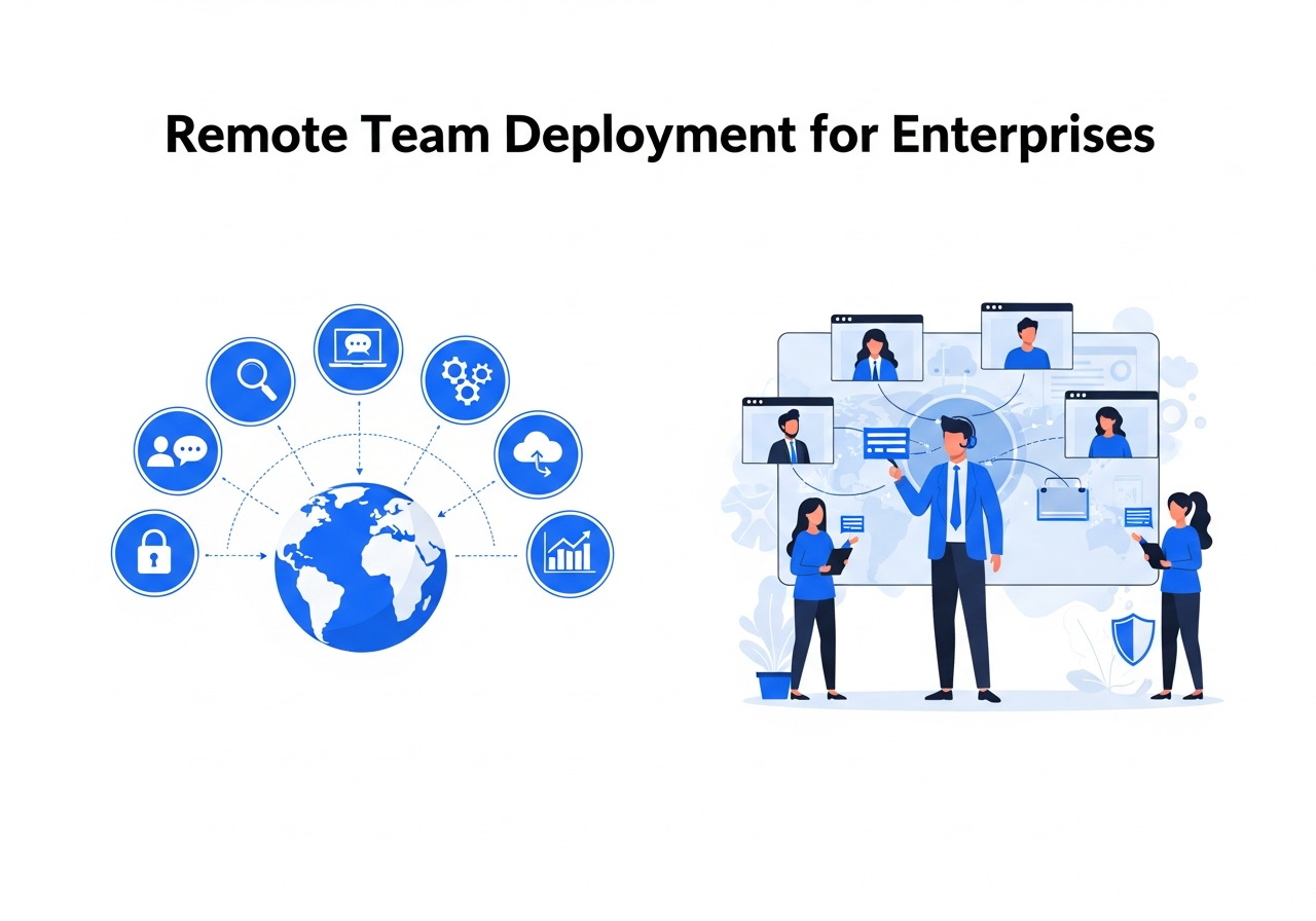virtual team deployment support