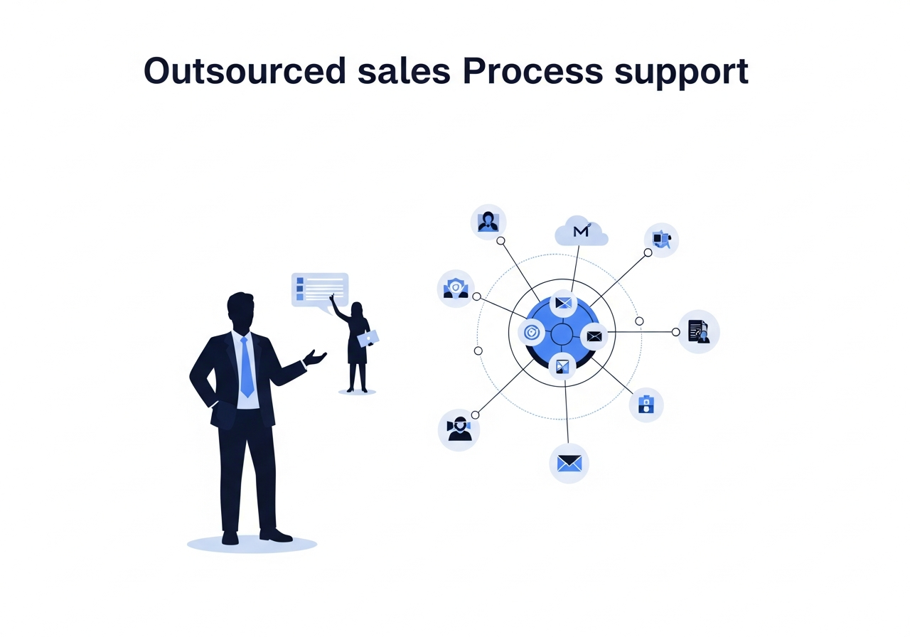outsourced sales process support