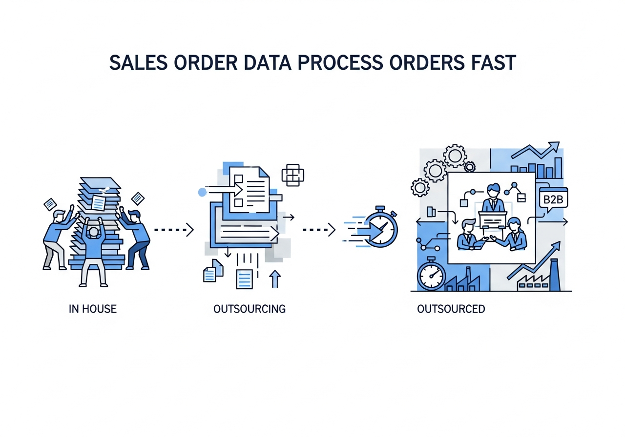 B2B data entry outsourcing