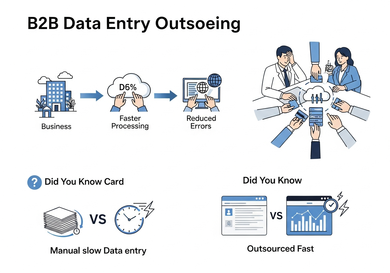 B2B data entry outsourcing