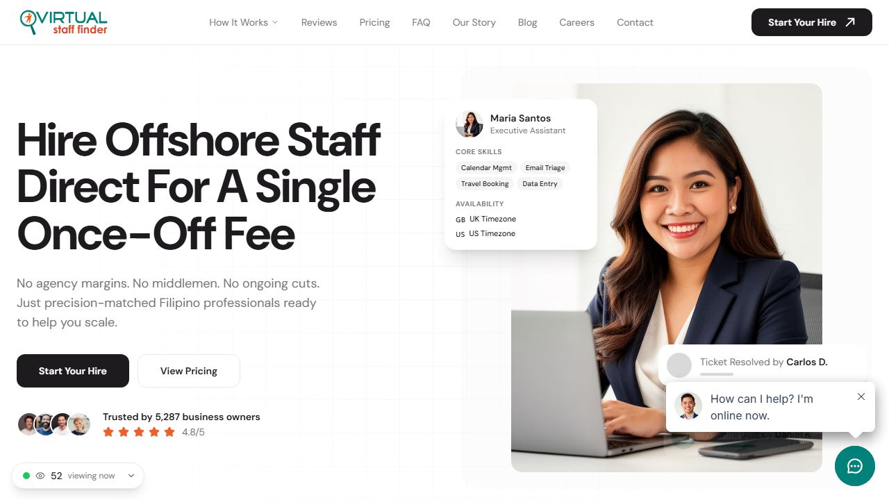 Virtual Staff Finder