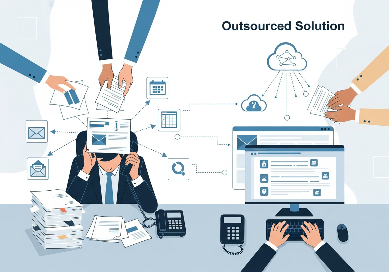outsourced administrative support