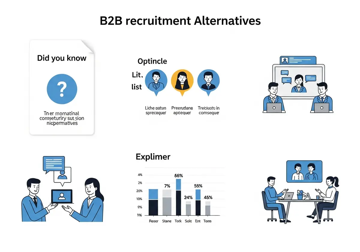 B2B recruitment alternatives
