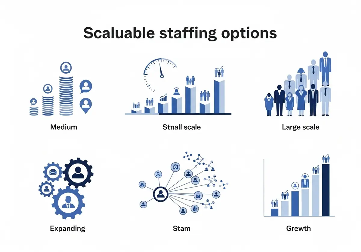 scalable staffing options