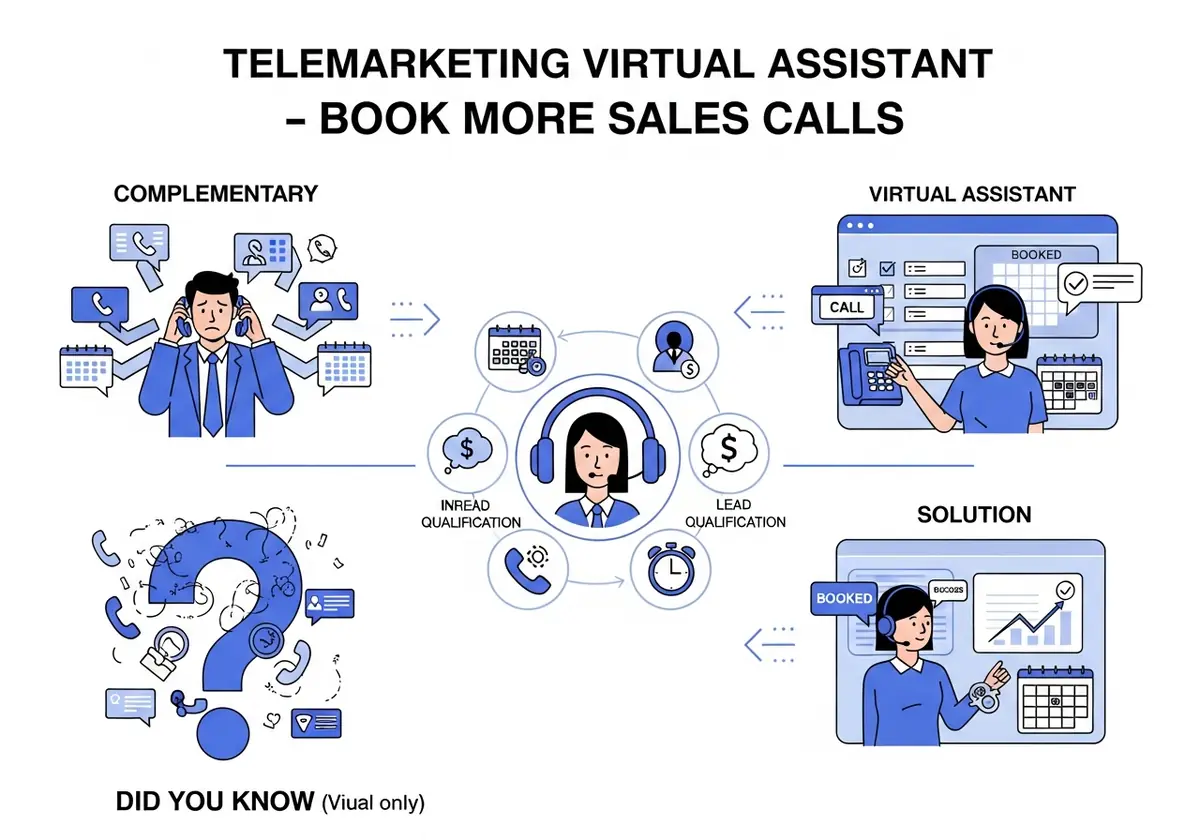 hire telemarketing virtual assistant
