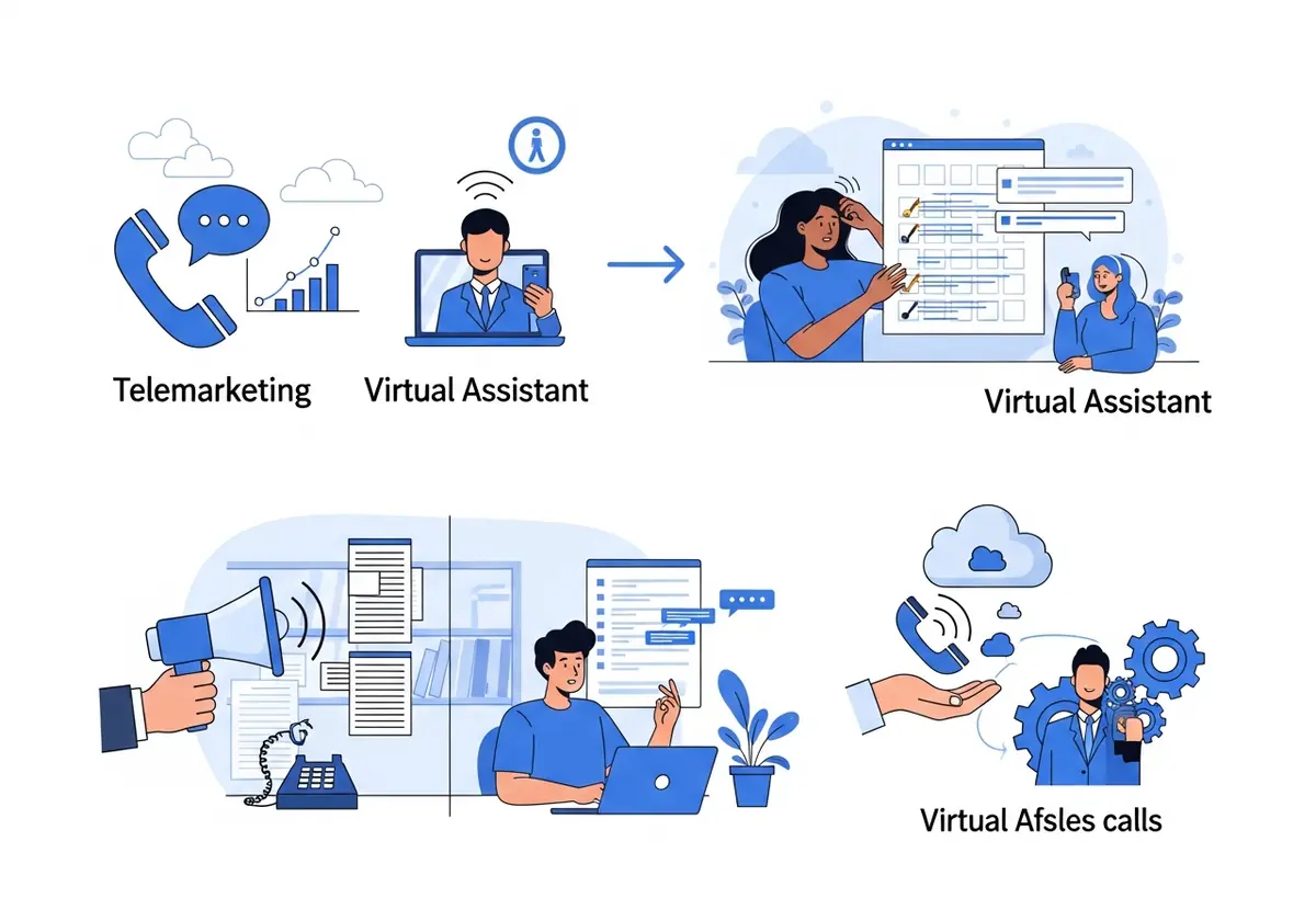 outsource telemarketing virtual assistant