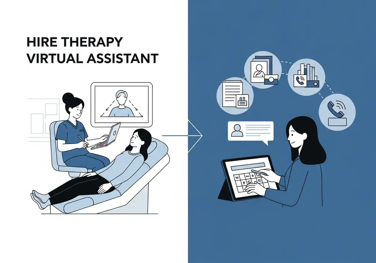 therapy virtual assistant services for telehealth practices
