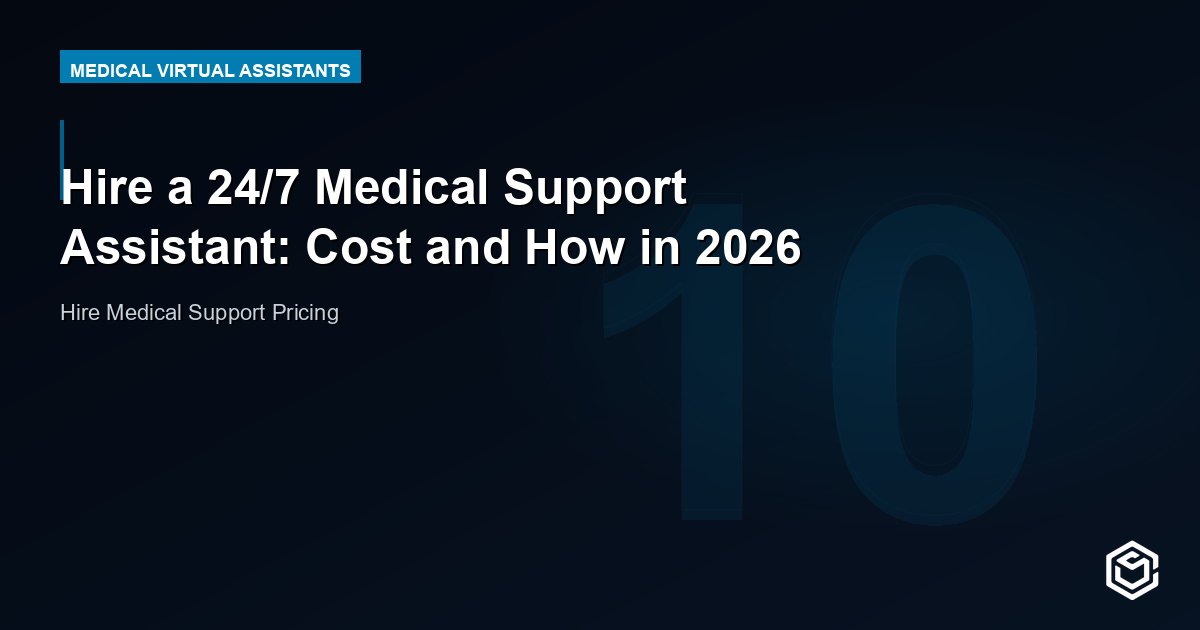 Hire a 24/7 Medical Support Assistant: Cost and How in 2026