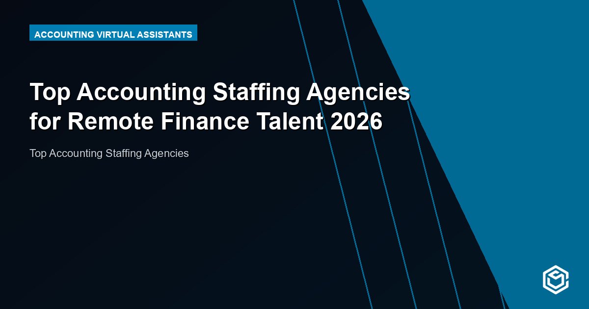 Top Accounting Staffing Agencies for Remote Finance Talent 2026
