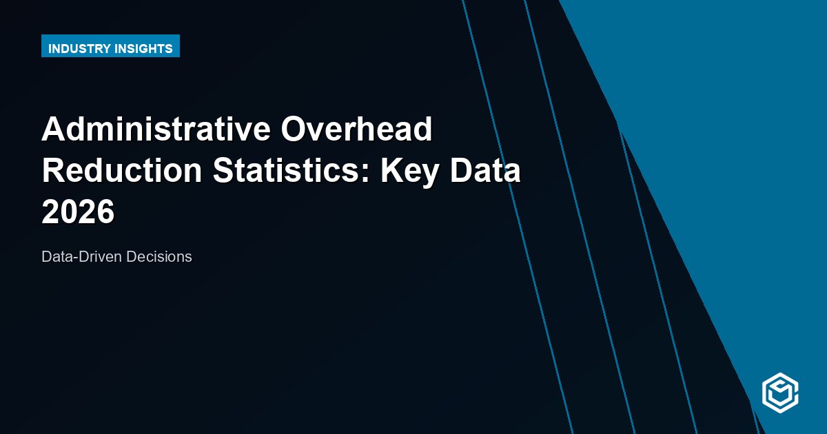 Administrative Overhead Reduction Statistics: Key Data 2026