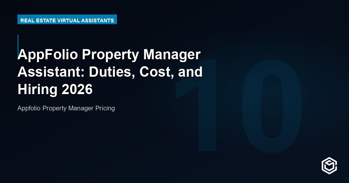 AppFolio Property Manager Assistant: Duties, Cost, and Hiring 2026
