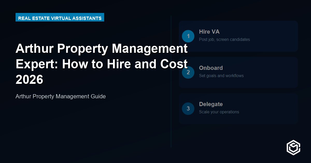 Arthur Property Management Expert: How to Hire and Cost 2026