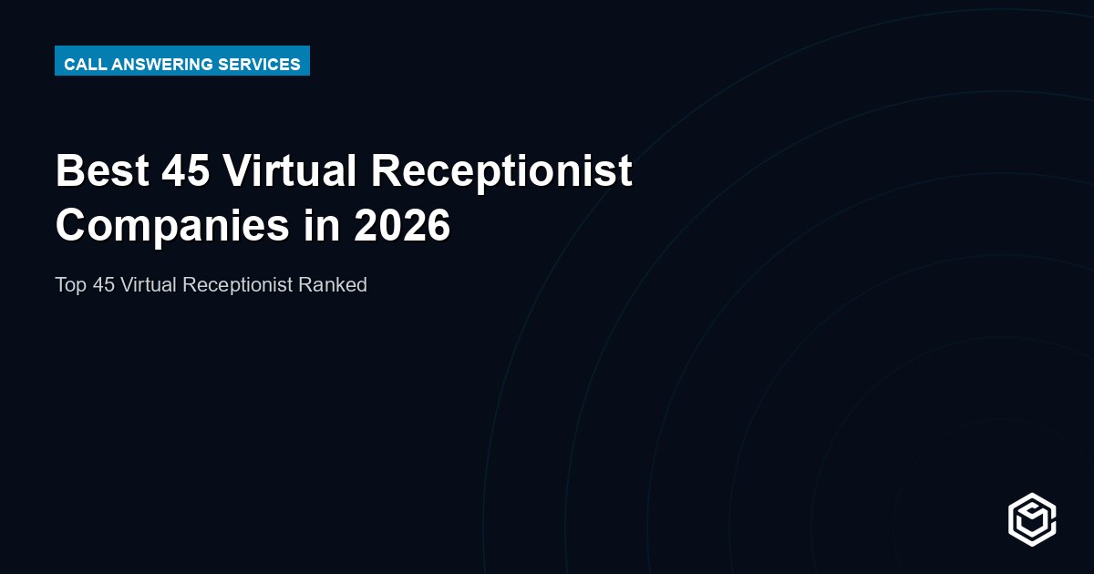 Best 45 Virtual Receptionist Companies in 2026