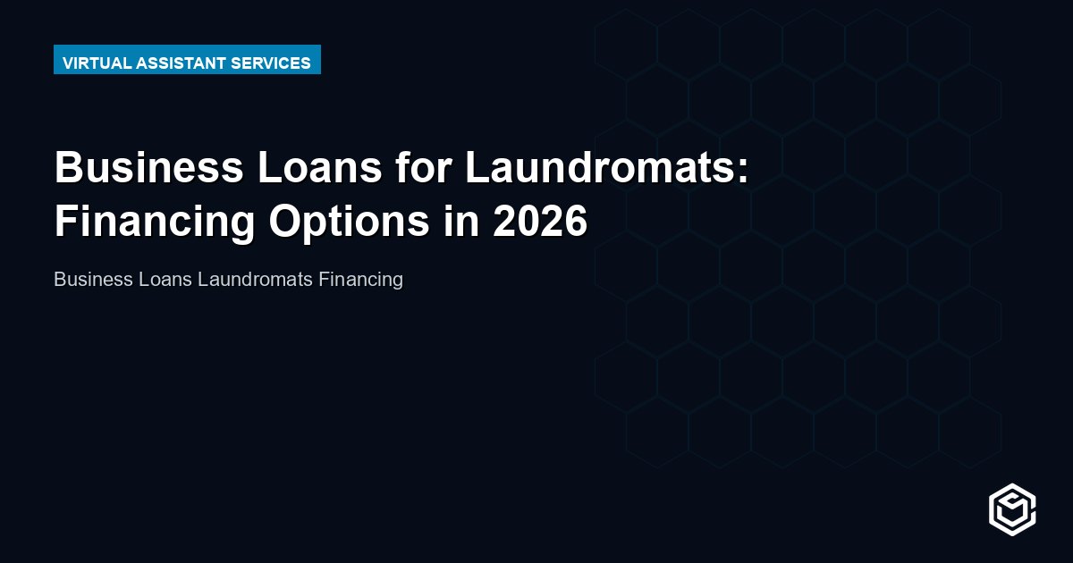 Business Loans for Laundromats: Financing Options in 2026