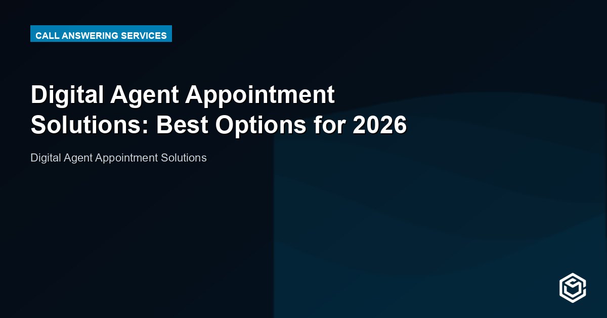 Digital Agent Appointment Solutions: Best Options for 2026
